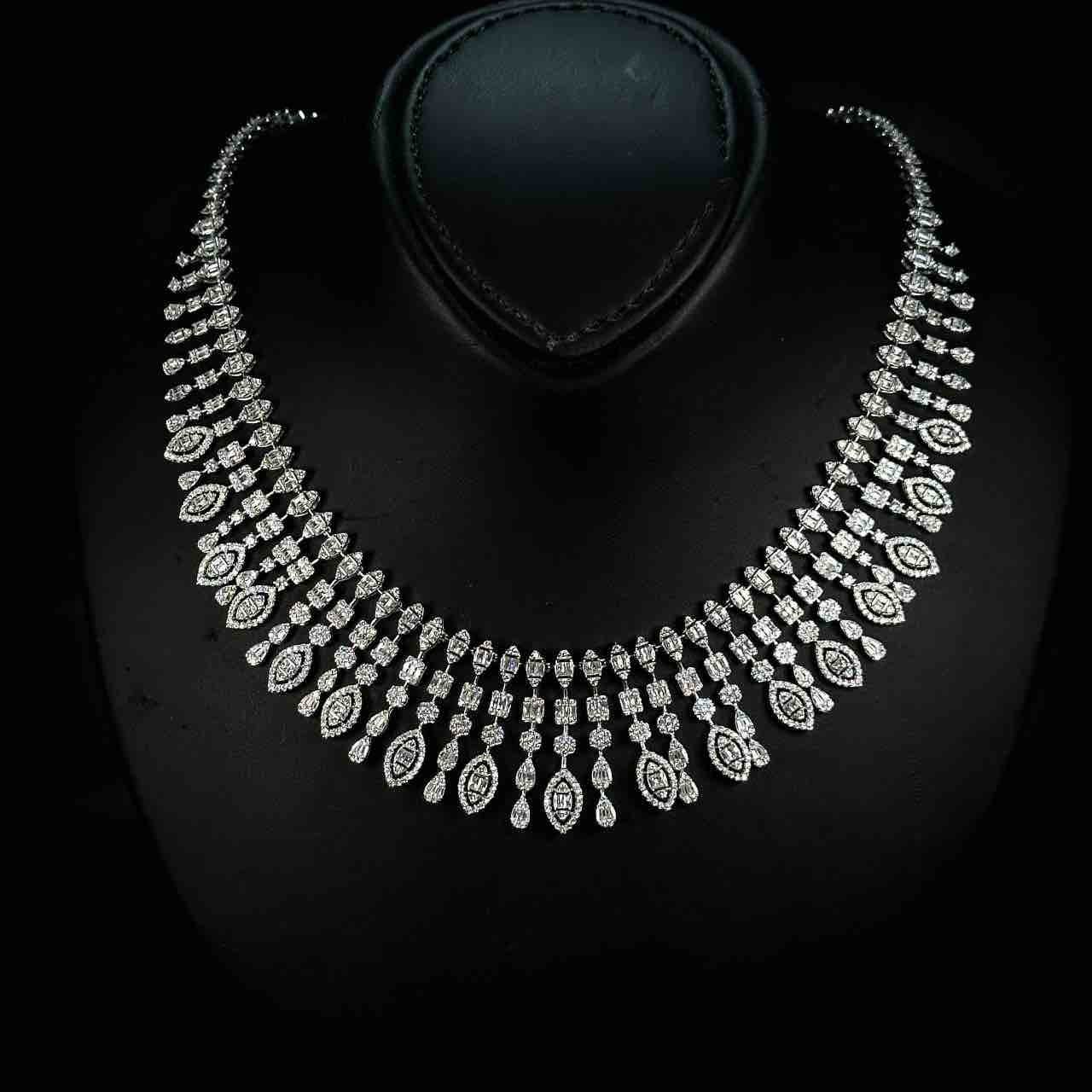 Omnia Hamida White Bridal Full Set in 925 Silver High Quality Simulated Diamonds - OMNIASTORES UAE