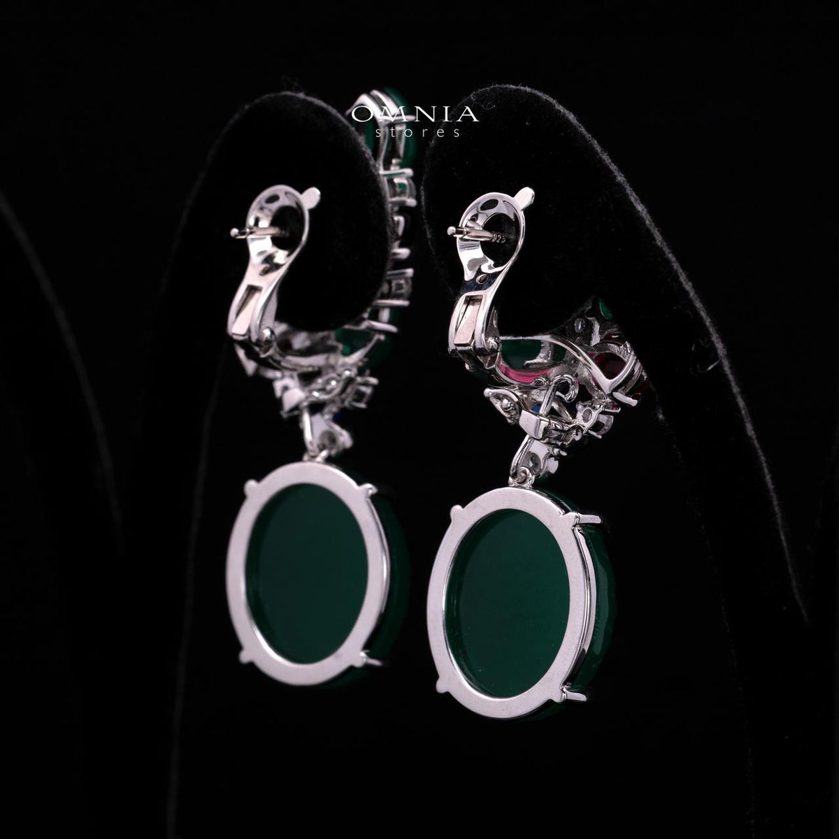 Ximena Multicolor in 925 Sterling Silver with High-Quality Premium Simulated Diamonds