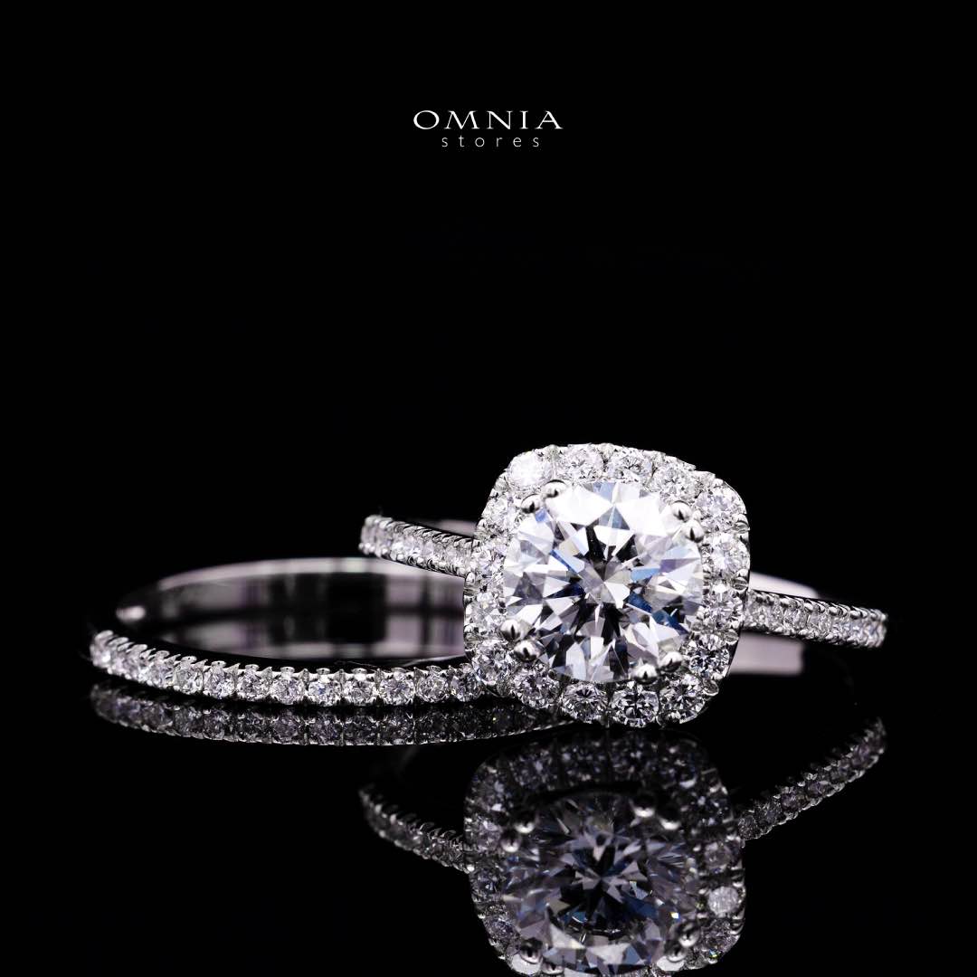 Neila Lab Grown Stones With IGI Certified Princess Cut D VVS 2 White Ring in 925 Silver High Quality 1.5ct