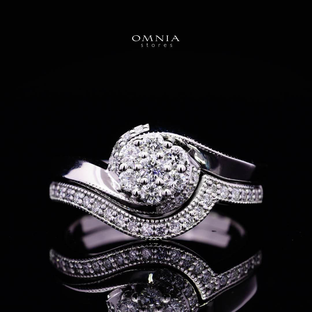 Sariya White Lab Grown Ring in High Quality 925 Silvers