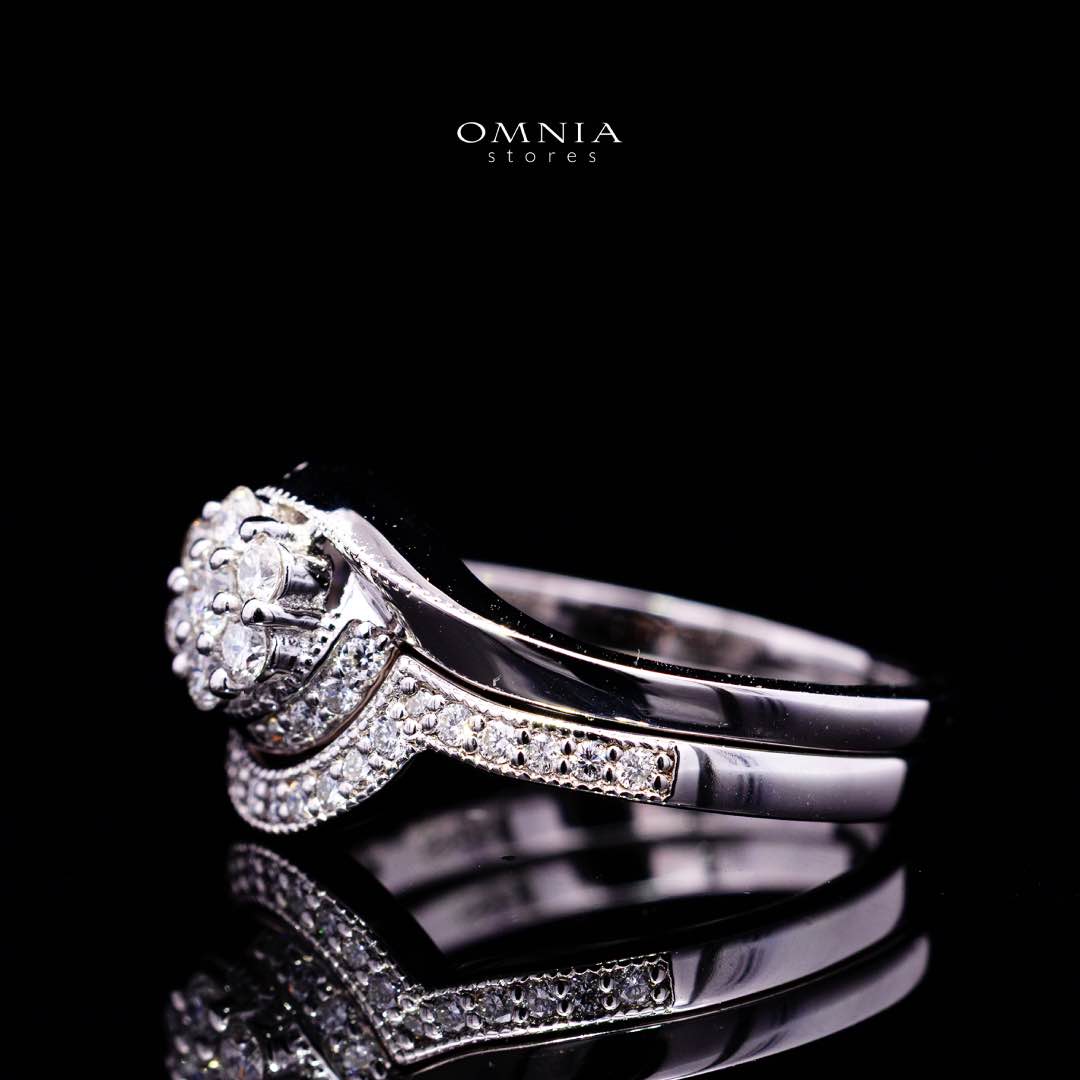 Sariya White Lab Grown Ring in High Quality 925 Silvers