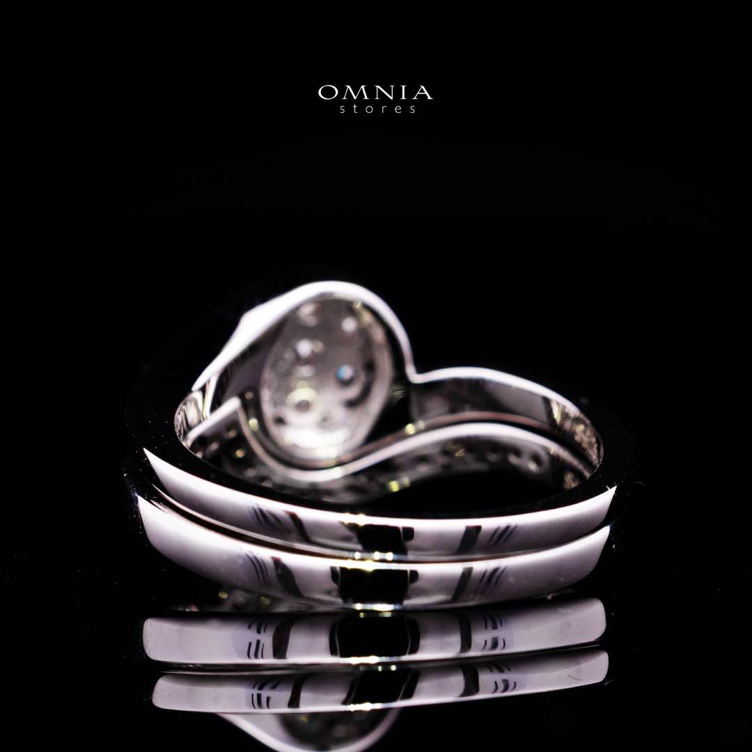 Sariya White Lab Grown Ring in High Quality 925 Silvers