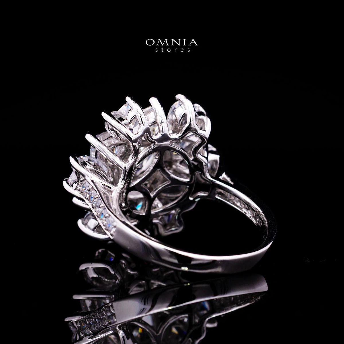 Sheryn Ring with Certificate | High-Quality Premium Simulated Diamonds in 925 Sterling Silver
