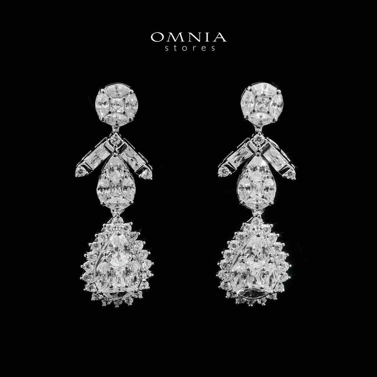 Omnia Hana White Bridal Full Set in 925 Silver High Quality Simulated Diamonds - OMNIASTORES UAE