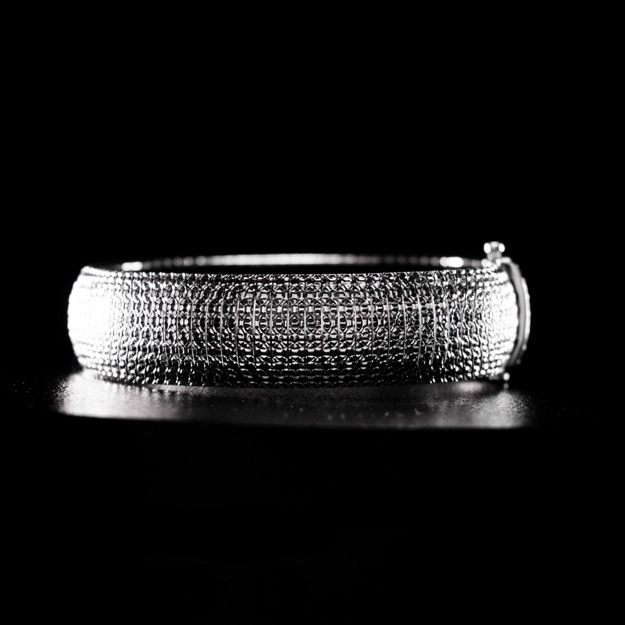 Omnia Rimah Silver Bracelet In 925 Silver High Quality Certified Lab Crafted Stones - OMNIASTORES UAE