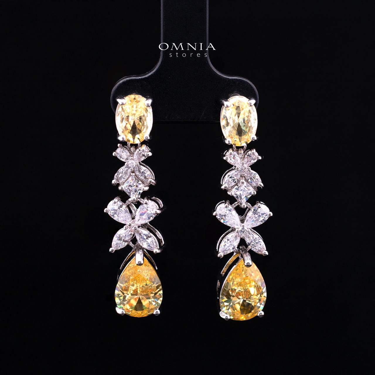 Suhana Yellow Bridal Full Set in High Quality Simulated Diamonds