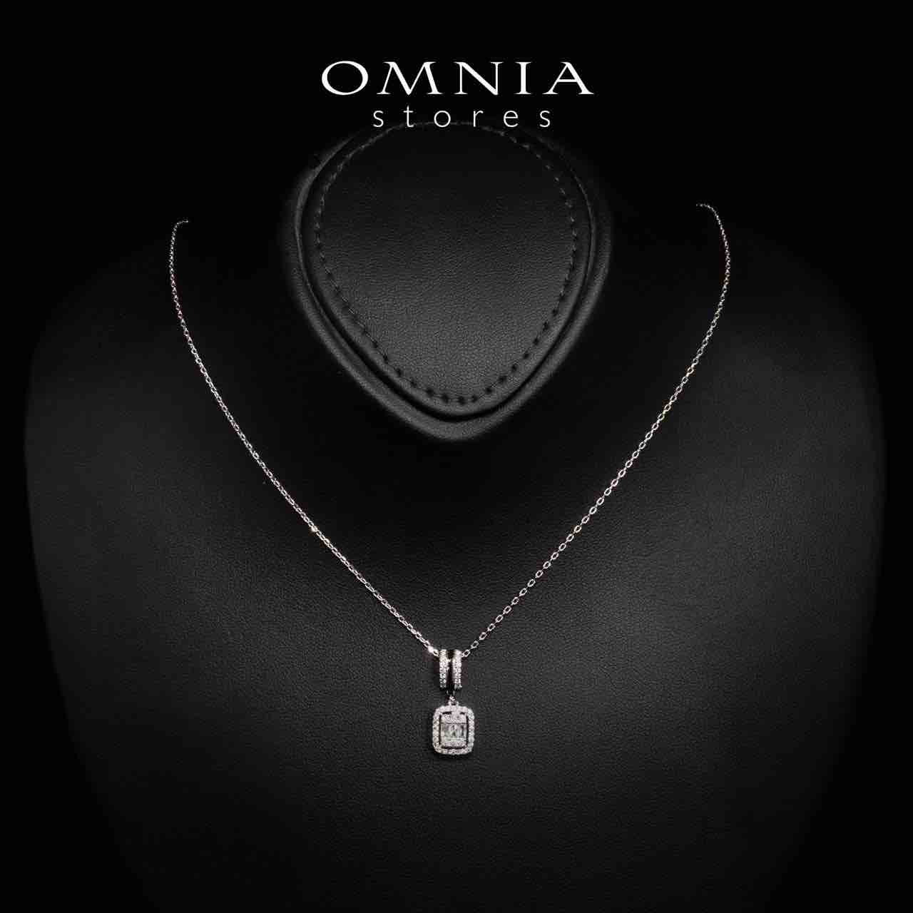 Omnia Mazie White Pearl Full Set in High Quality Rhodium Plated Zircon Stones - OMNIASTORES UAE