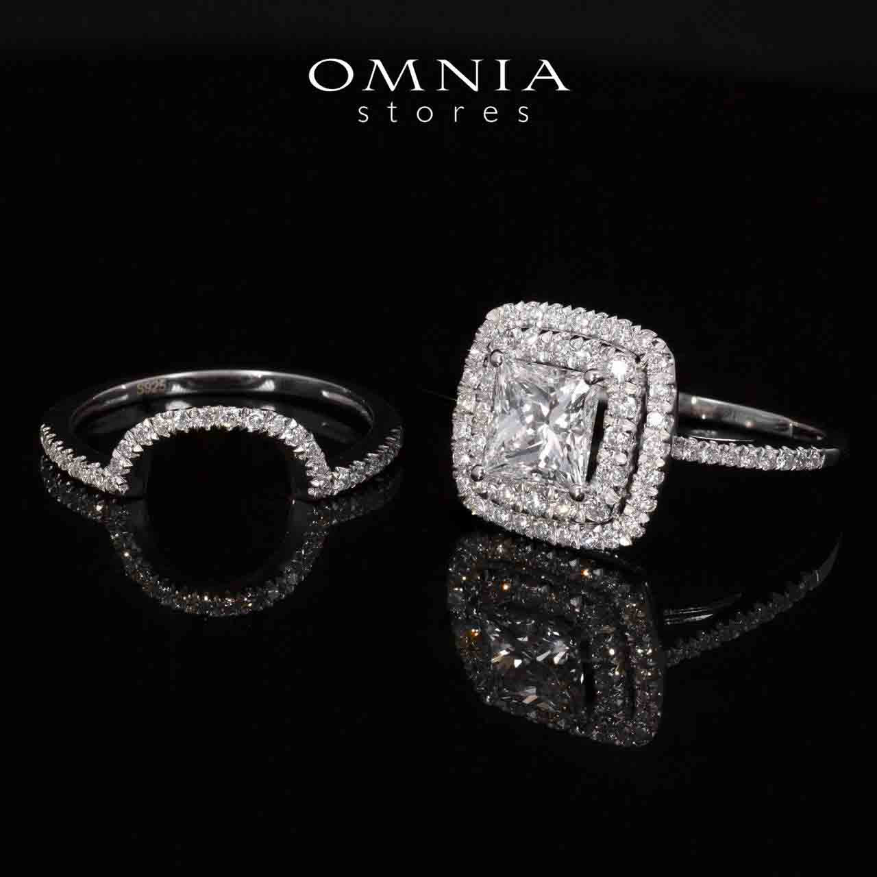 Siham Lab Grown With IGI Certifited D VS 1 White Ring in 925 Silver 1.50ct - OMNIASTORES UAE
