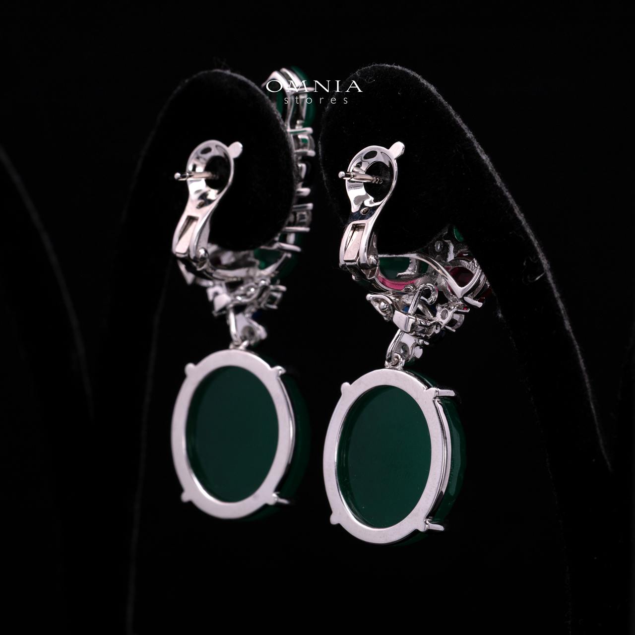 Ximena Multicolor in 925 Sterling Silver with High-Quality Premium Simulated Diamonds
