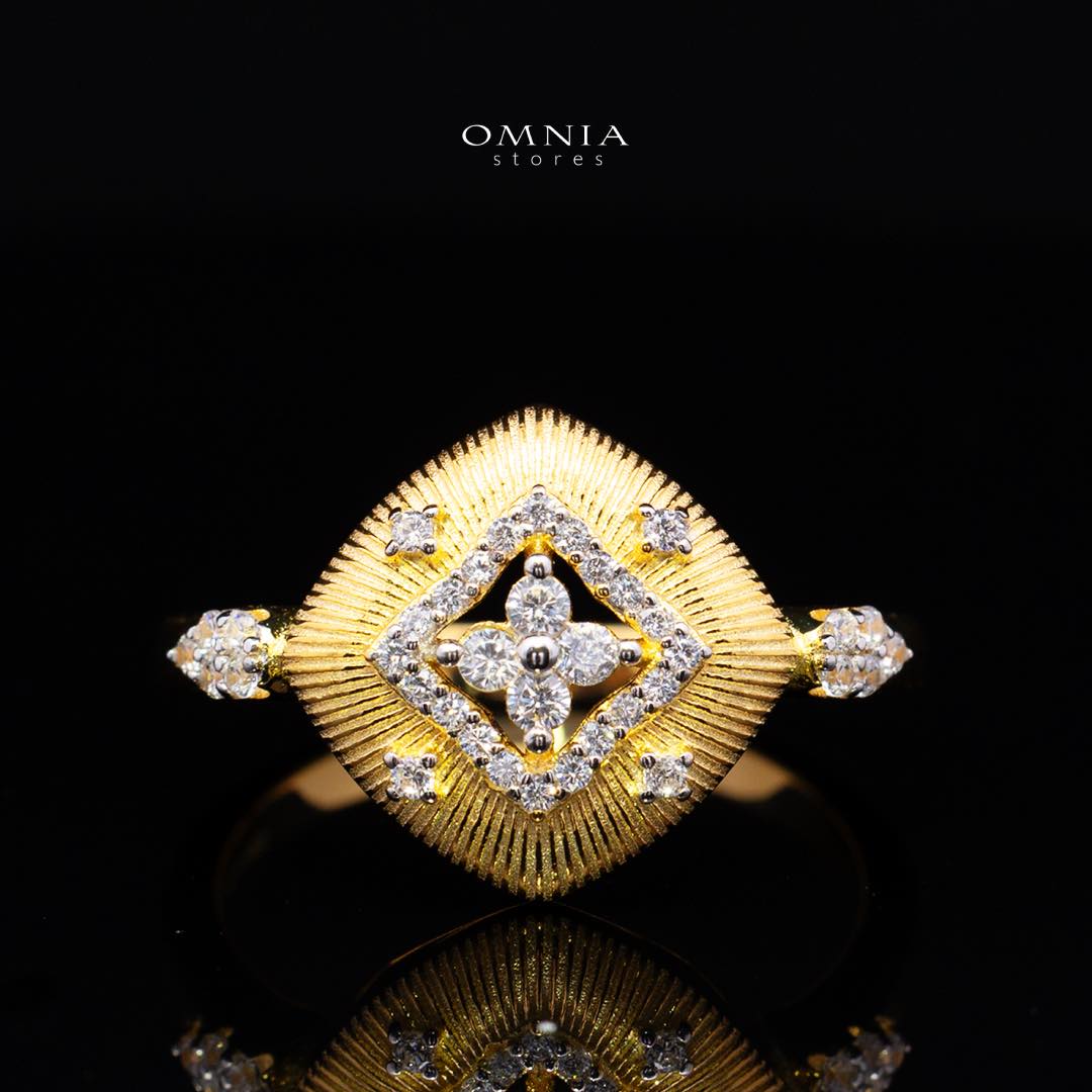 Natalia Gold Plated Luxury Bridal Full Set in 925 Silver High Quality Simulated Diamonds