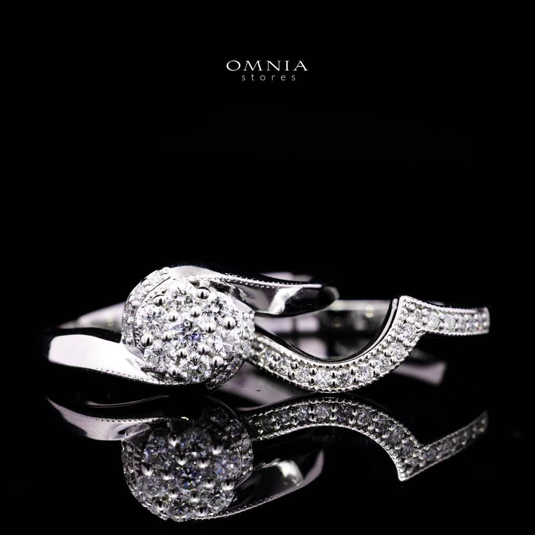 Sariya White Lab Grown Ring in High Quality 925 Silvers