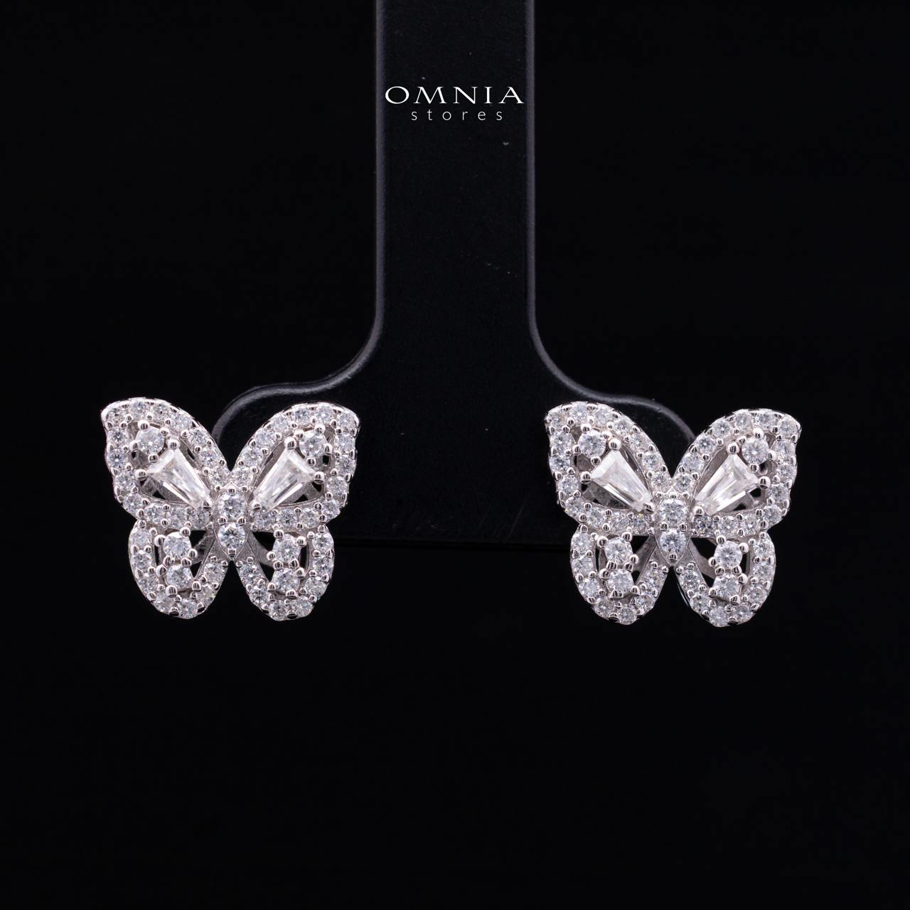 Shenique White Moissanite Necklace and Earrings Set in 925 Sterling Silver