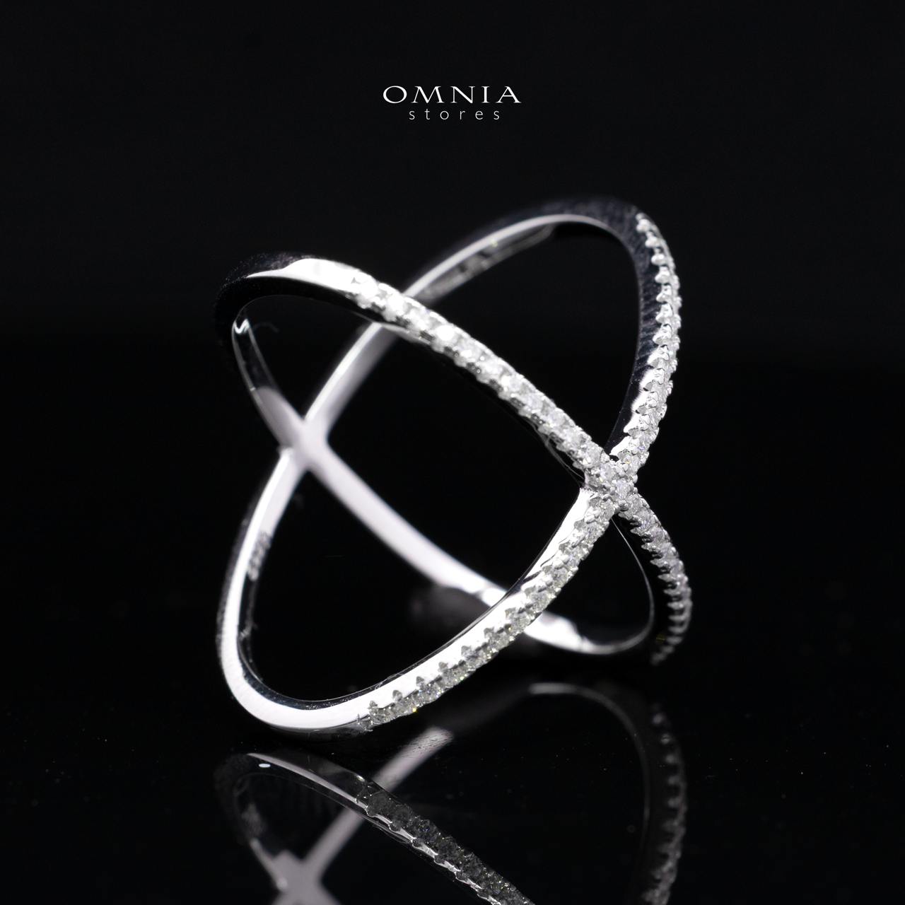 Virelle White Moissanite Stone Ring With GRA Certified High Quality in 925 Silver