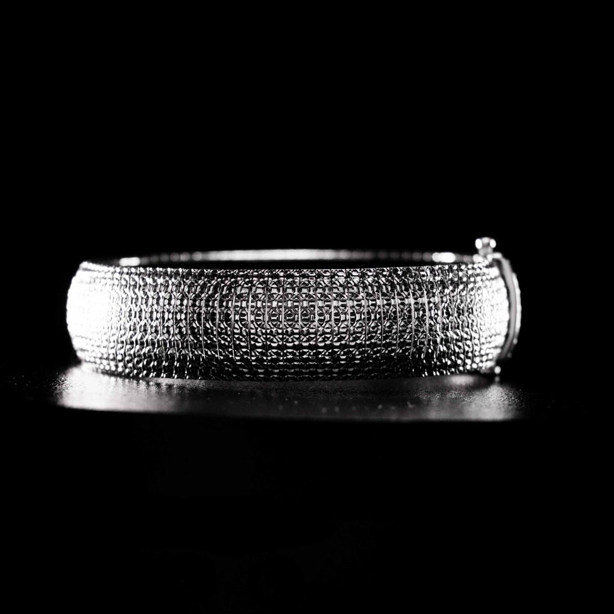 Omnia Rimah Silver Bracelet In 925 Silver High Quality Certified Lab Crafted Stones - OMNIASTORES UAE