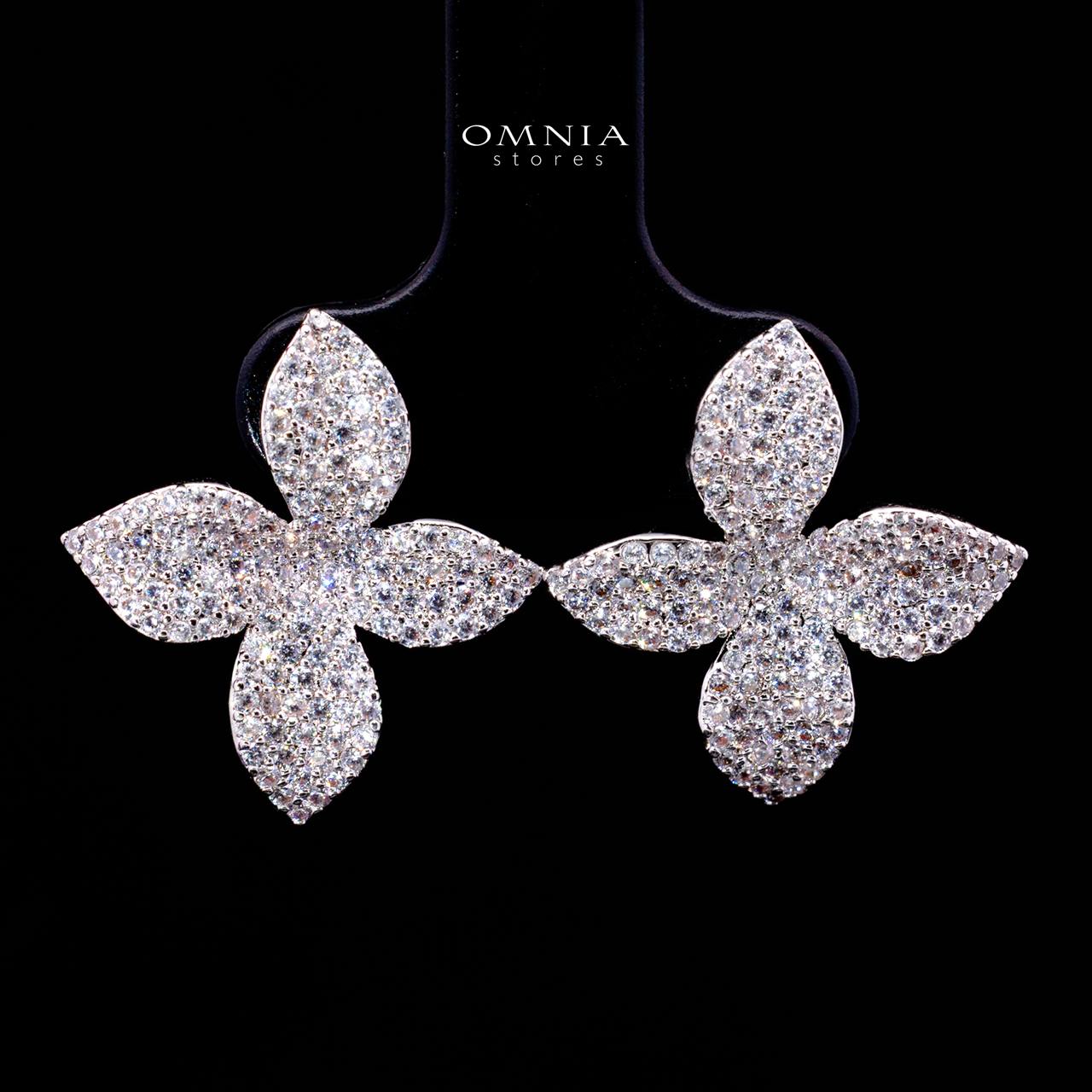 Brienne Luxury Bridal Full Set with High-Quality Premium Simulated Diamonds and Premium Rhodium Plating